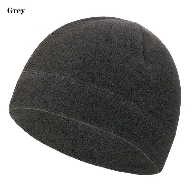 Men Women Hat Winter Cuff Beanie Hip-Hop Wool Knitted Ski Hat Skull Simple Winter Cuff Beanie