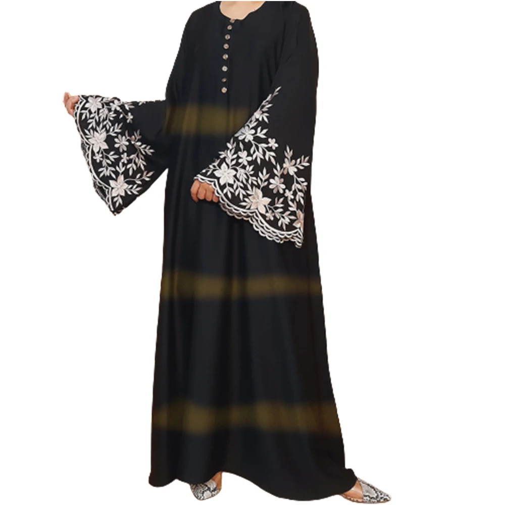 Summer Casual Abaya 2024 Spring Wholesale Islamic Clothing Top Quality Nice Look Ladies Manufacturer Plus Size Full Women High
