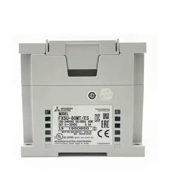 Original Brand FX Plc Melsec FX5U-80MR/ES New Original