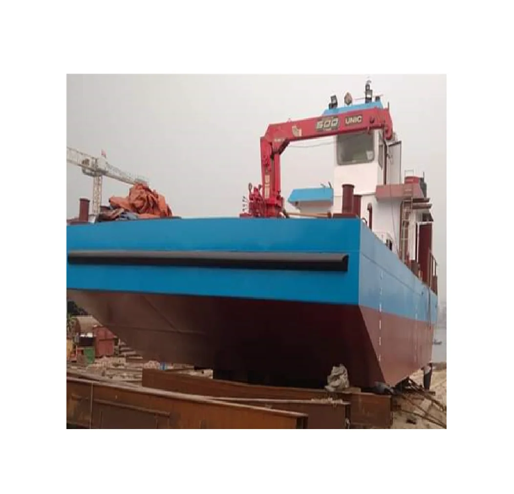 12-20 Meter Steel Body Workboat with Crane Also Provide Support to Dredgers Origin from Bangladesh