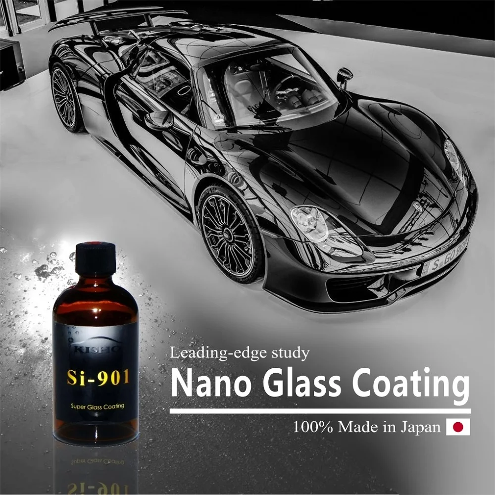 Nanotech KISHO superhydrophobic Japanese Si glass coating , OEM available