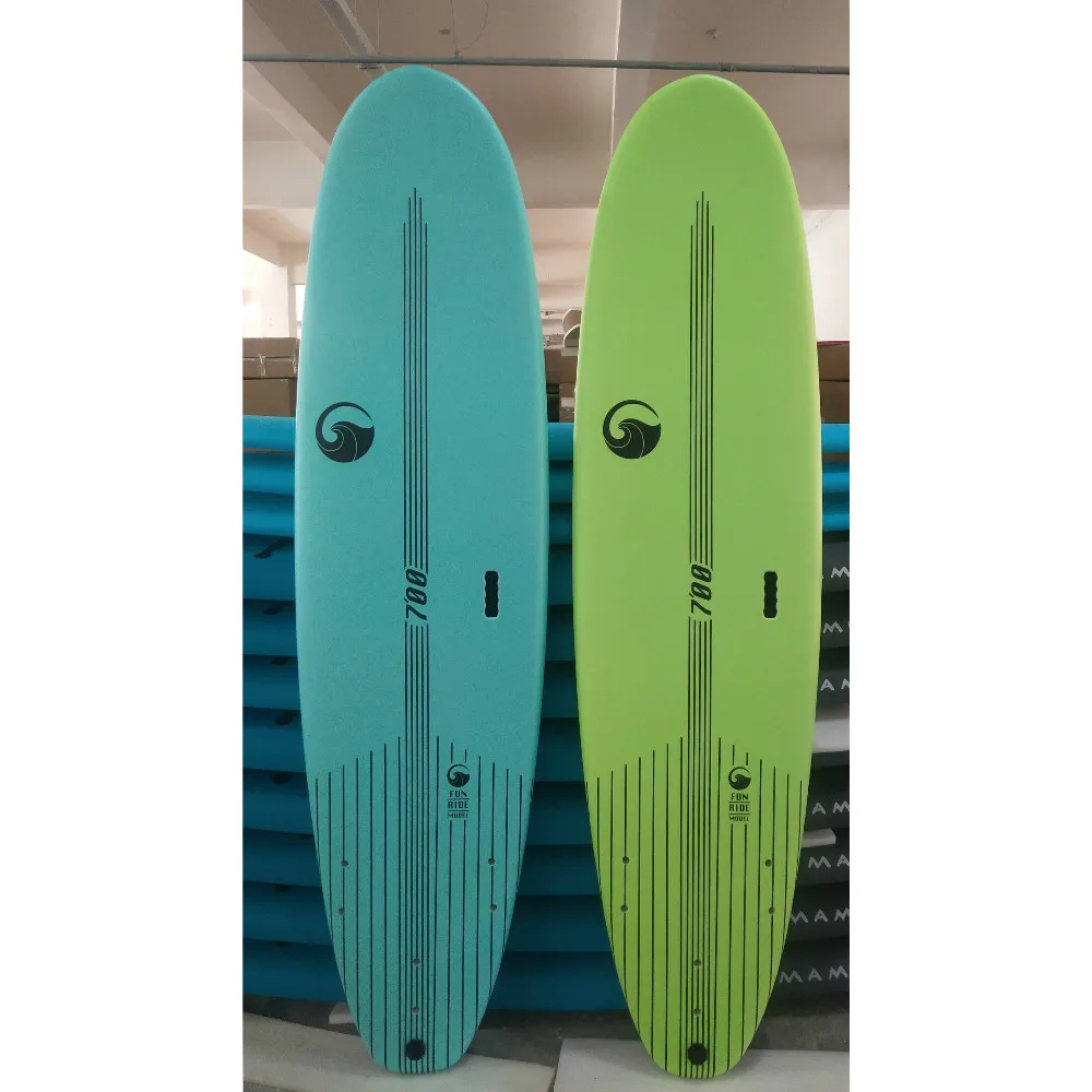 
Fiberglass Softboard for Surfing School with Vacuum Bag 
