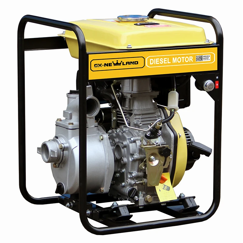 Newland DP20E electric start  diesel engine driven water pump for irrigation