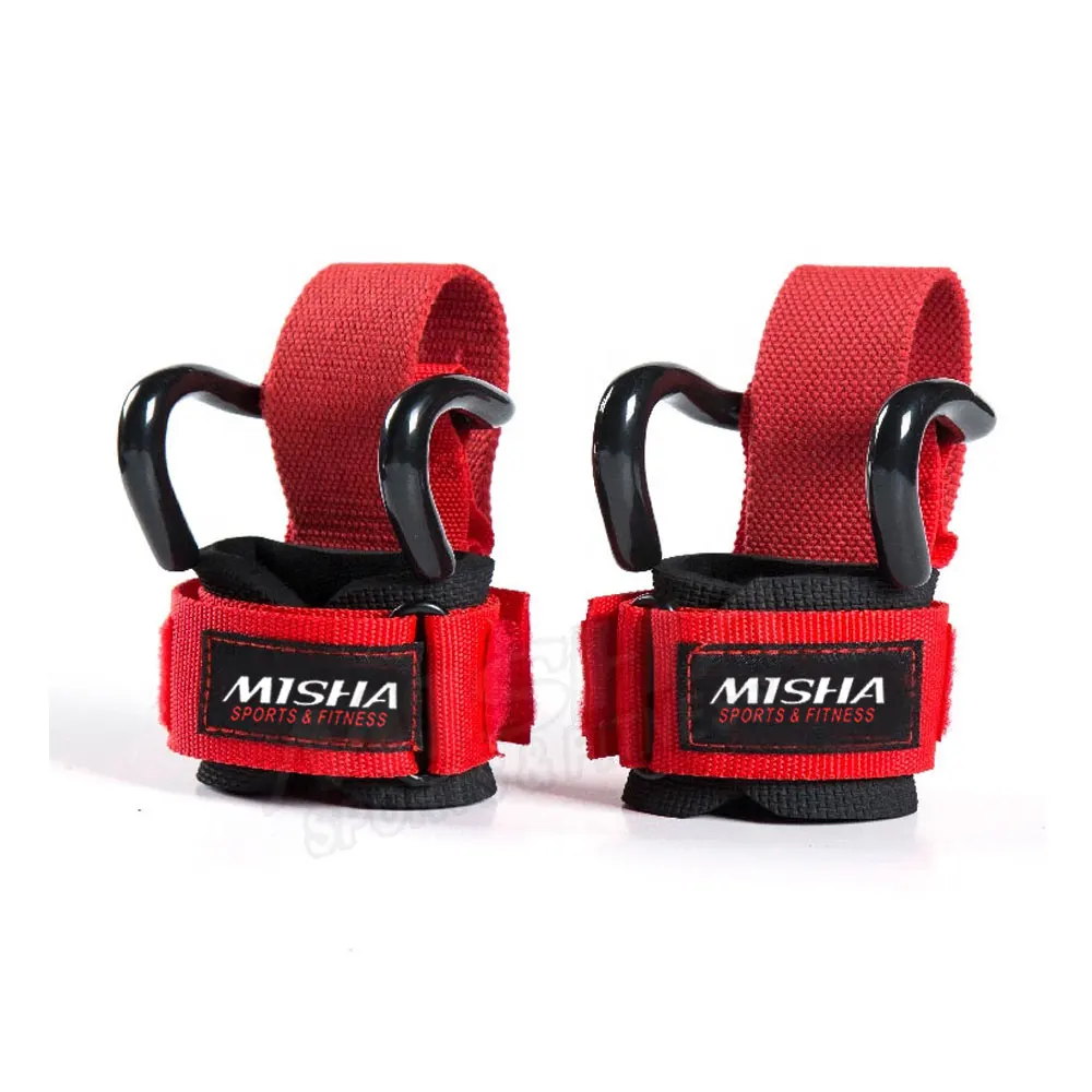 Weightlifting Hooks Strength Training Heavy Duty hooks Training Straps Gym Workout Powerlifting Hooks