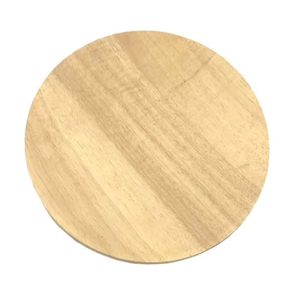 Rubber wood plate wholesale for food hotel restaurant cookware accessories