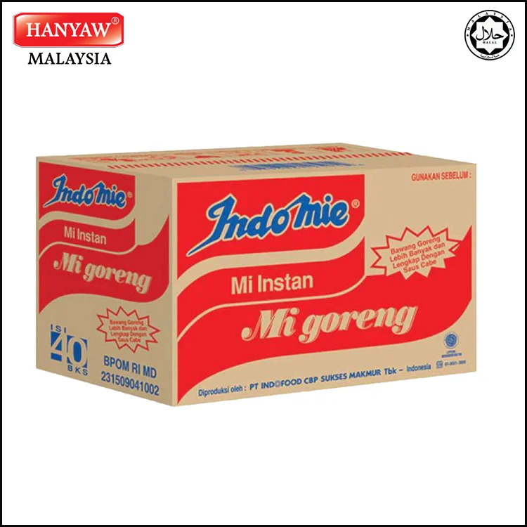 [Малайзия] Быстрая доставка + Halal сертифицированная Лапша для быстрого приготовления Mi горенка (8 шт. X 5 85