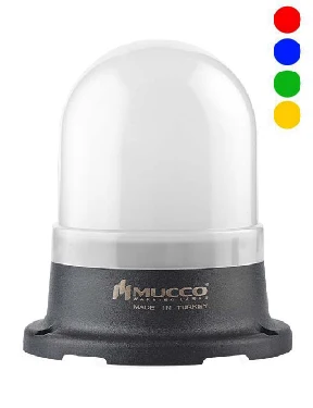 6 Melody High Sound Flashing Strobing Rotary Steady 4 different colors with RGb LED Technology RGB Warning Light With 10 cm Tube