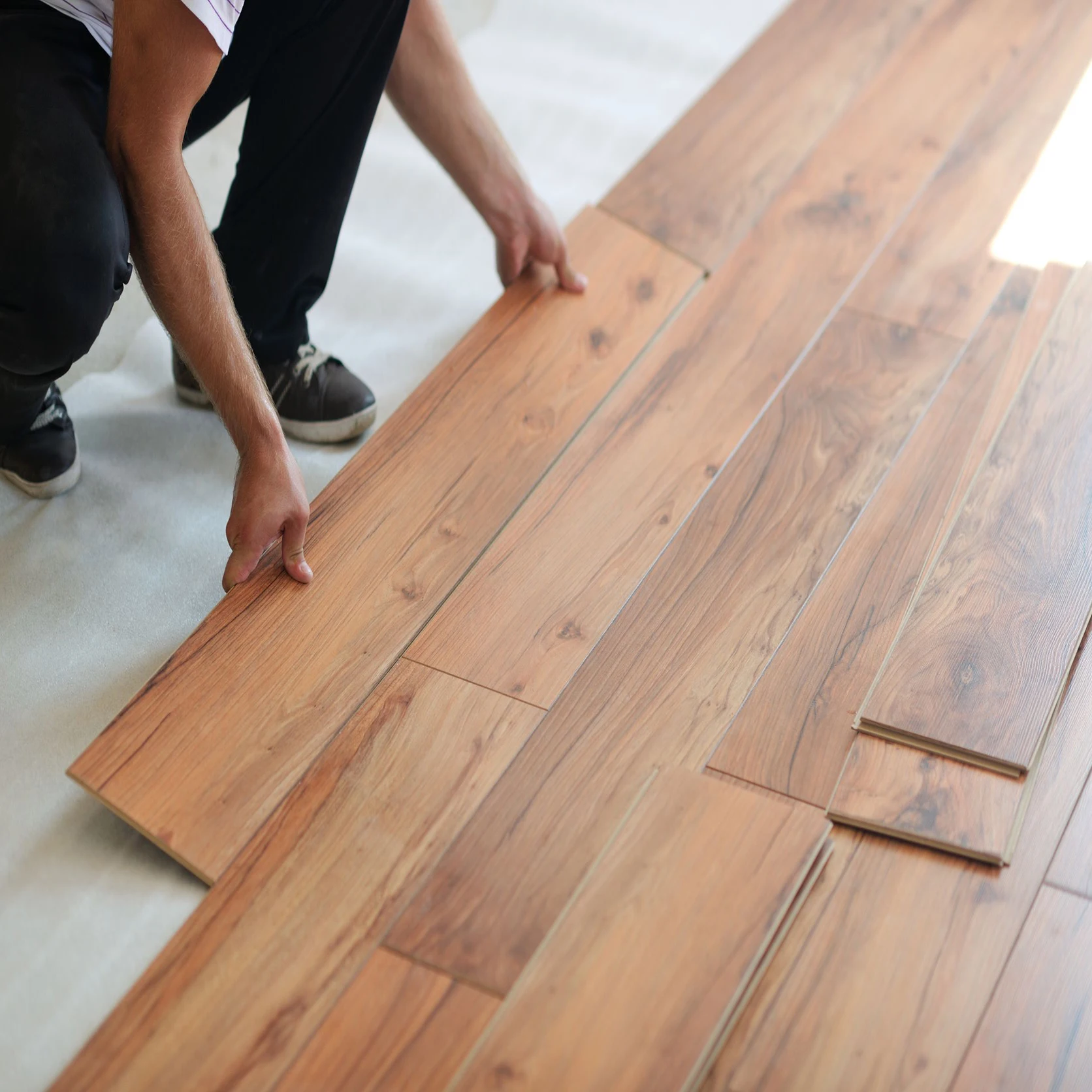 Beautiful wooden floor, waterproof and moisture-proof