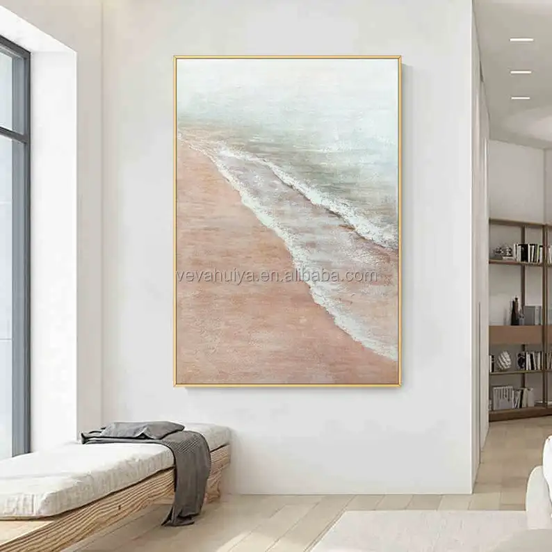 Large Abstract Painting Wall Art  Modern Art Painting Pink Gold Abstract Painting Overszied Wall Art Orignal