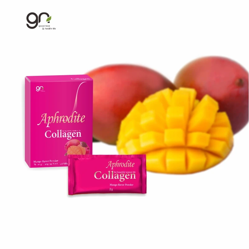 
The beauty product Mango flavor Collagen powder made by Japanese Hydrolyzed Fish Collagen could make your skin pure 