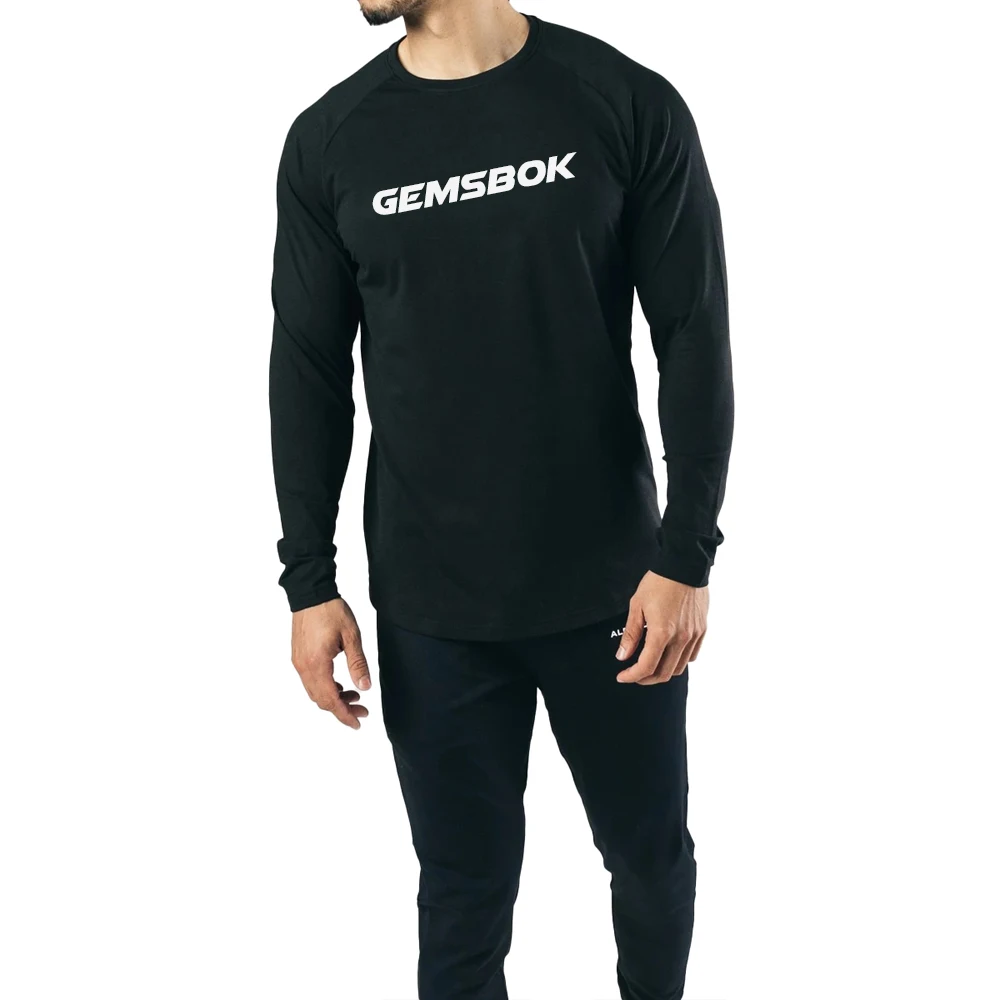New Arrival Custom Men Gym Long Sleeve T- Shirt  For Men Gym High-performance Workout T-Shirt