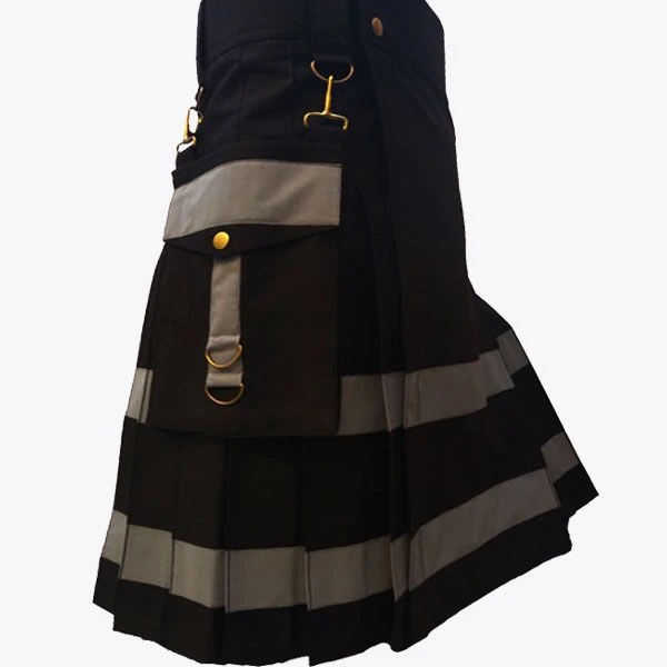  Делюкс оливковый зеленый современный утилитарный Kilt для мужчин