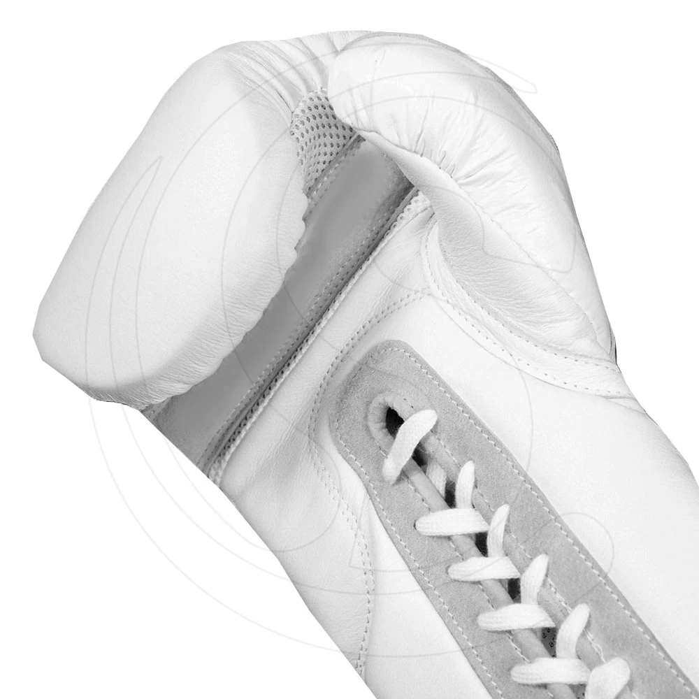 Высококачественные кожаные тренировочные боксерские перчатки На Шнуровке Для MMA 8 унций/10 унций/12 унций/14 унций с логотипом под заказ