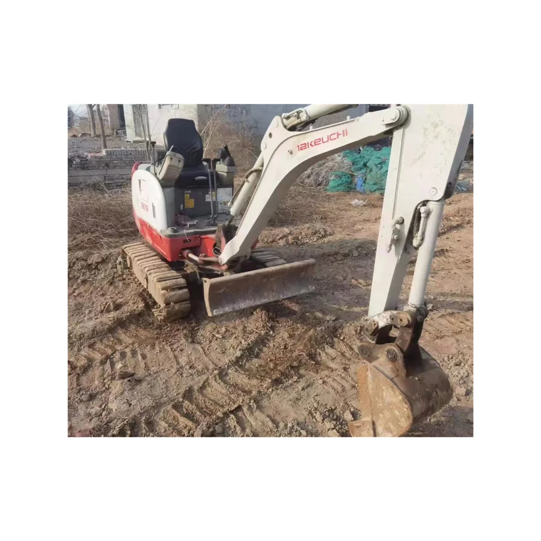 1 Ton mini excavator Takeuchi TB216 used hydraulic crawler excavator with high quality and best price in Shanghai for sale