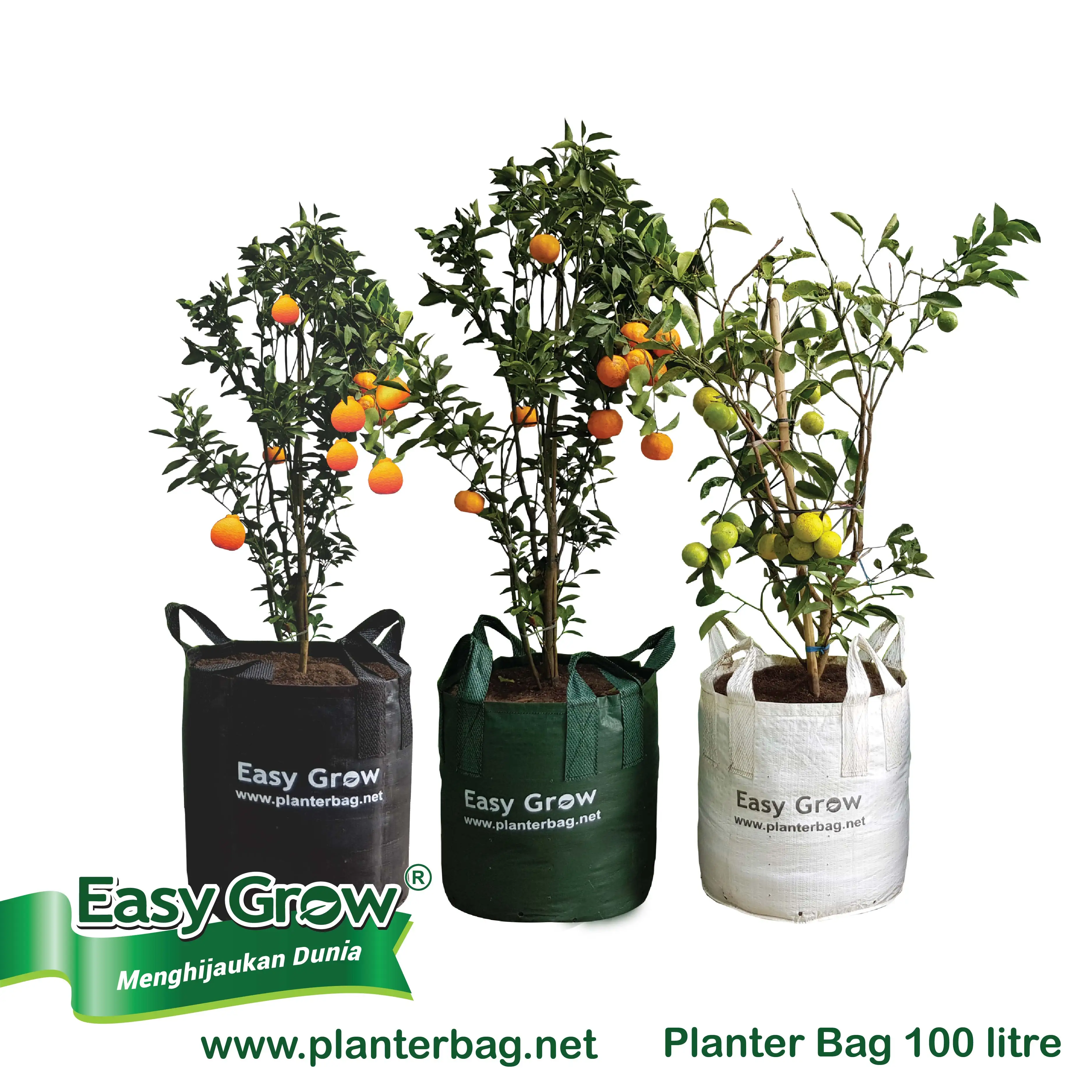 Garden Planter Bag 100 Liter with Handle