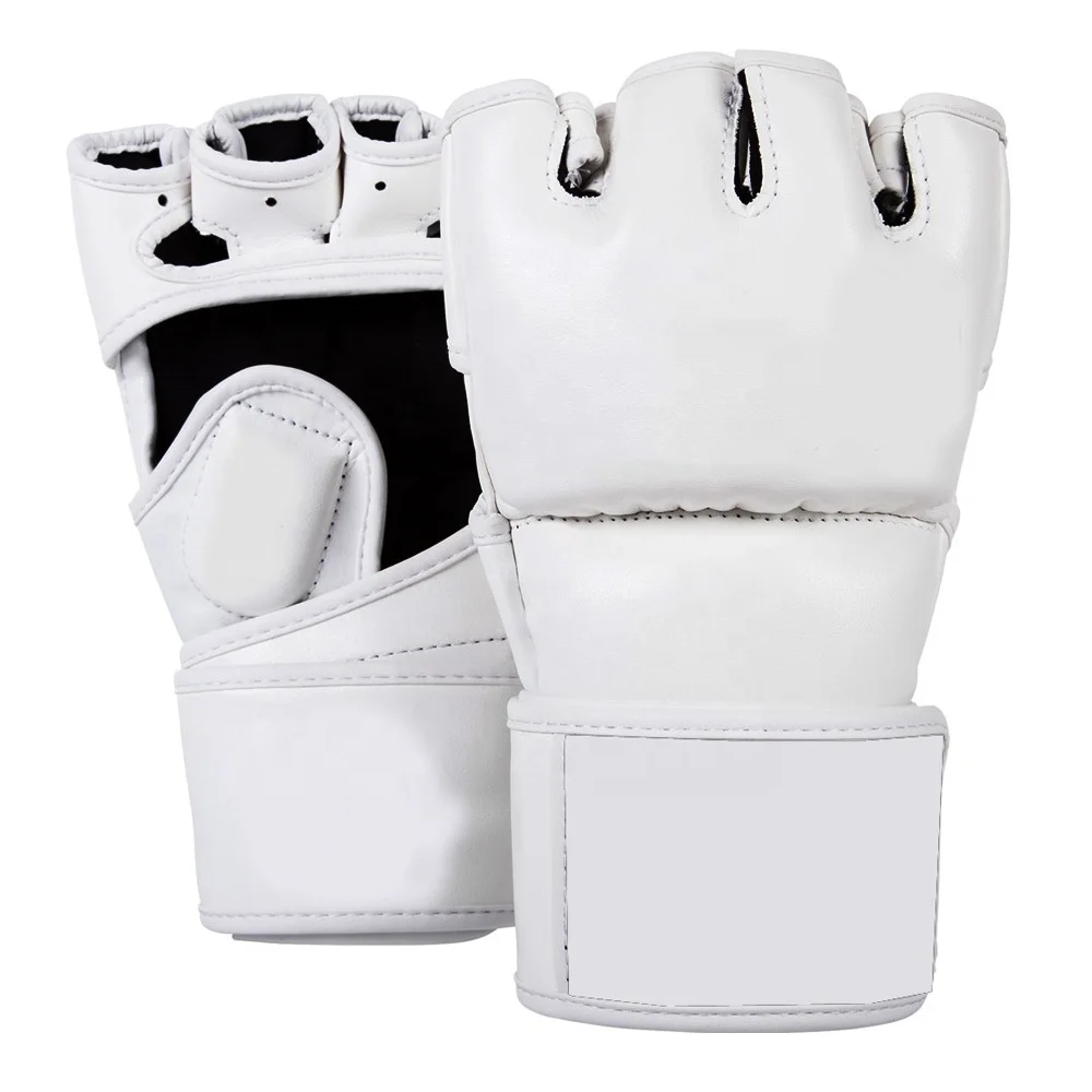 boxing crafts pro style half finger MMA Gloves factory leather made whole sale best updated version special edition fight gloves