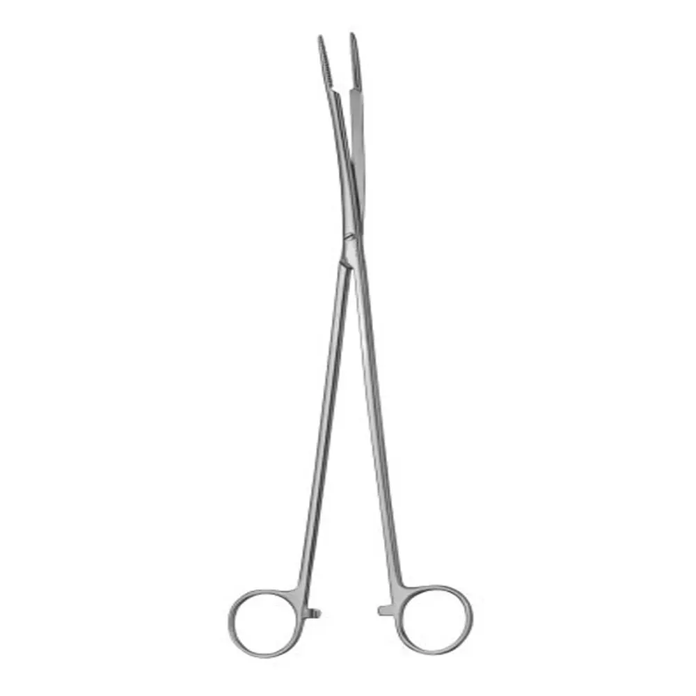 PELKMANN Uterine Dressing Forceps 260MM  Stainless Steel Surgical Forceps for Uterine Curved Uterine Forceps