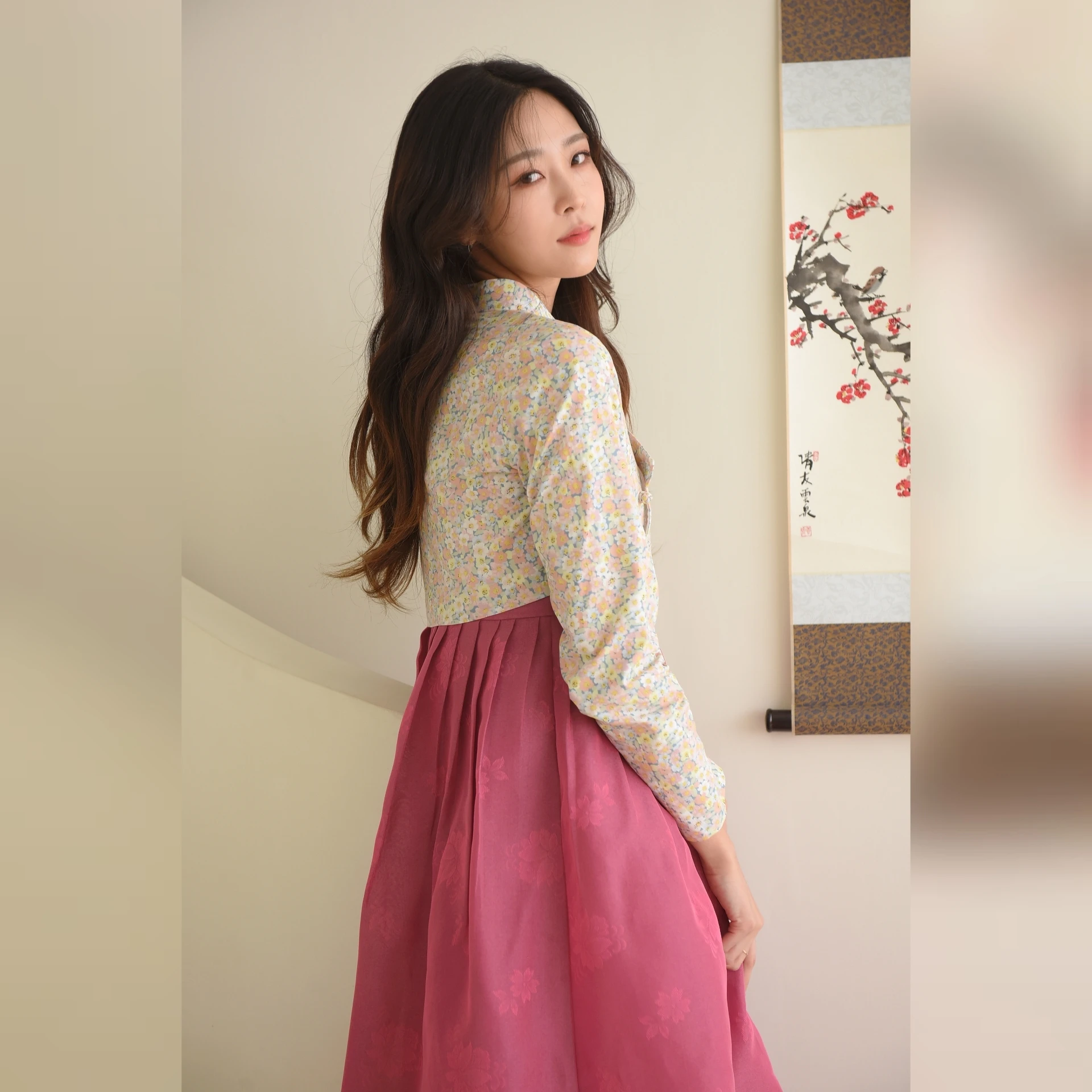 Традиционный корейский Костюм Jeogori в винтажном стиле Hanbok модернизированная одежда Сделано Корее