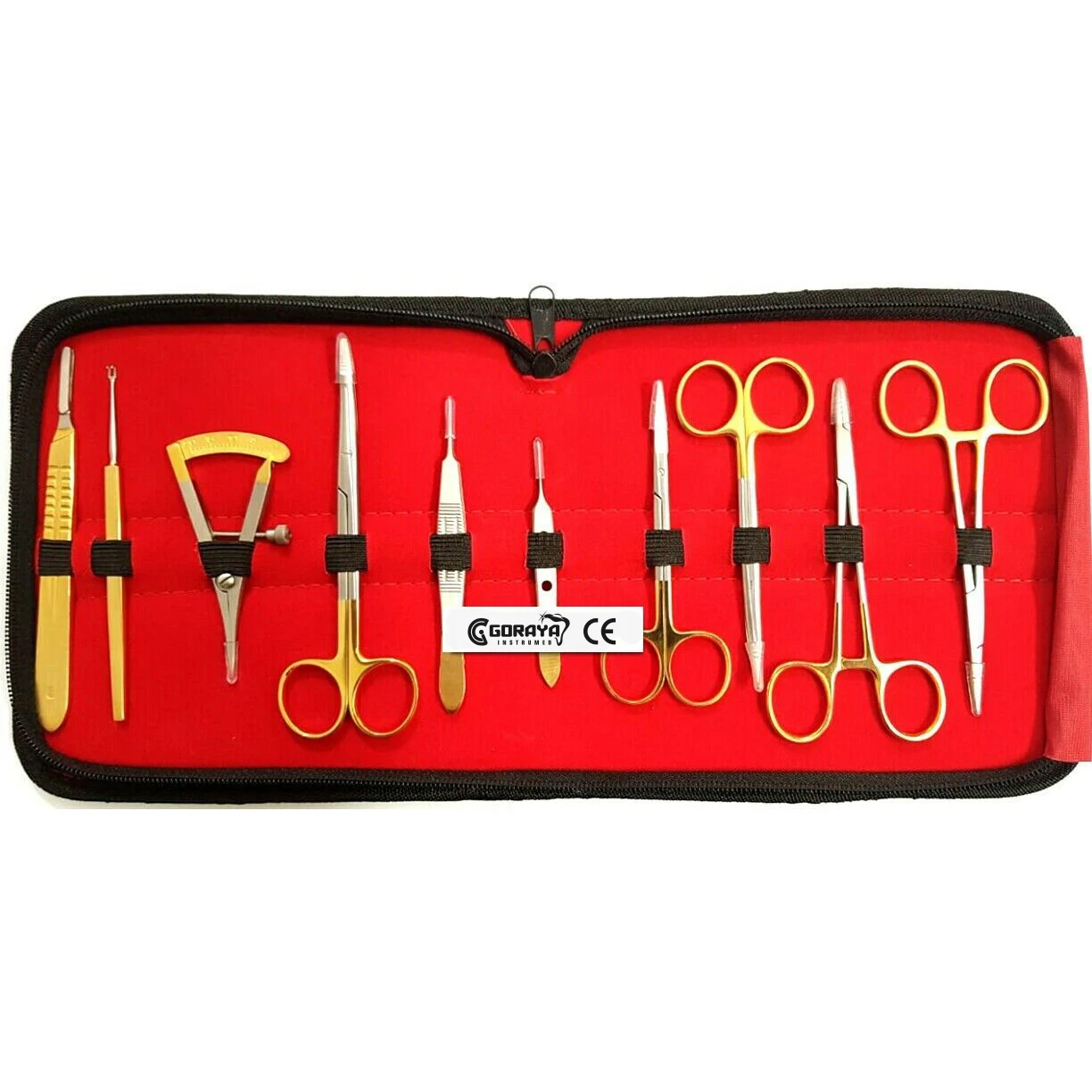 HOT SALE GORAYA GERMAN Blepharoplasty kit, Plastic surgery instruments kit Surgical instruments CE ISO APPROVED