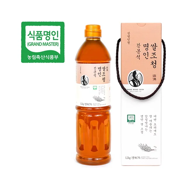 Хорошо сделанный из Южной Кореи традиционный Grand Master коричневый рис сладкий сироп