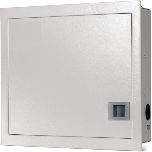 High Quality Electric DB SPN 6 Plastic Distribution Board Single Pole with Neutral 6 Way Double Door ,Grey