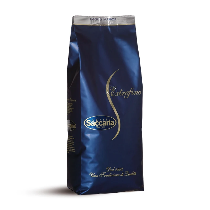 Ho.re.ca line OEM Italian Coffee Beans Saccaria Blend Extrafino Coffee bag 1000 gr