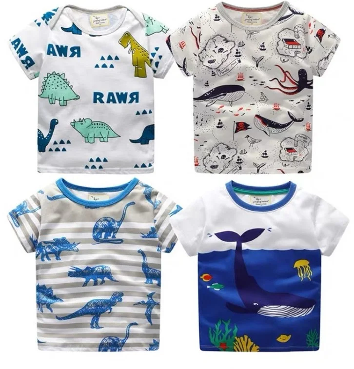 OEM service New style kids bulk t shirt short sleeve crew neck children short sleeve kids plain t shirt