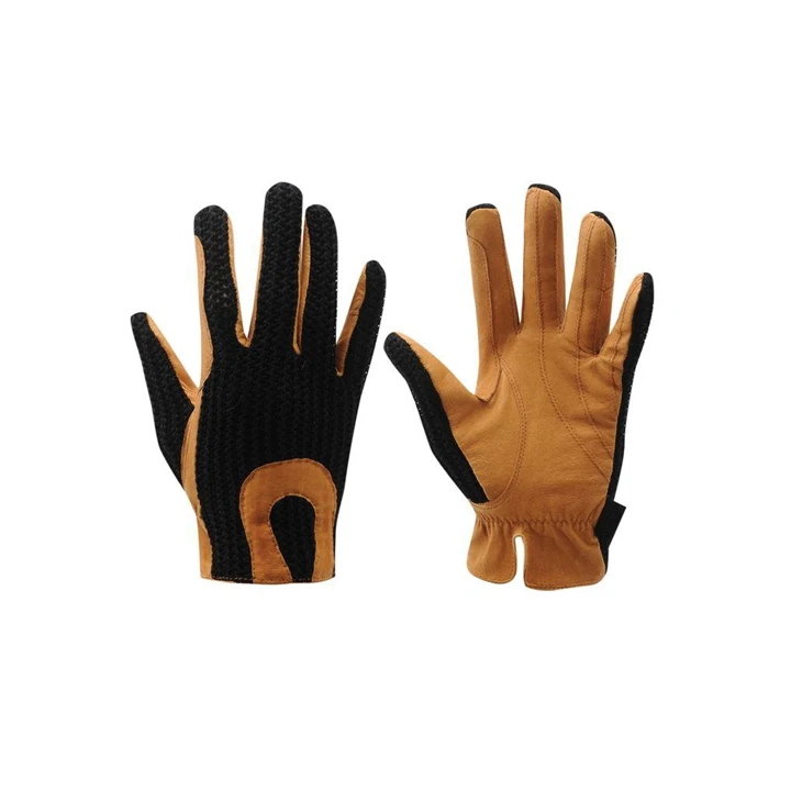 New Design Sheepskin Leather Gloves with Wool Lining Fashionable Leather Glove