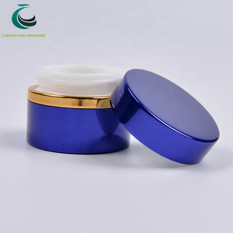 50ml cosmetic glass containers body butter cream jars for packaging