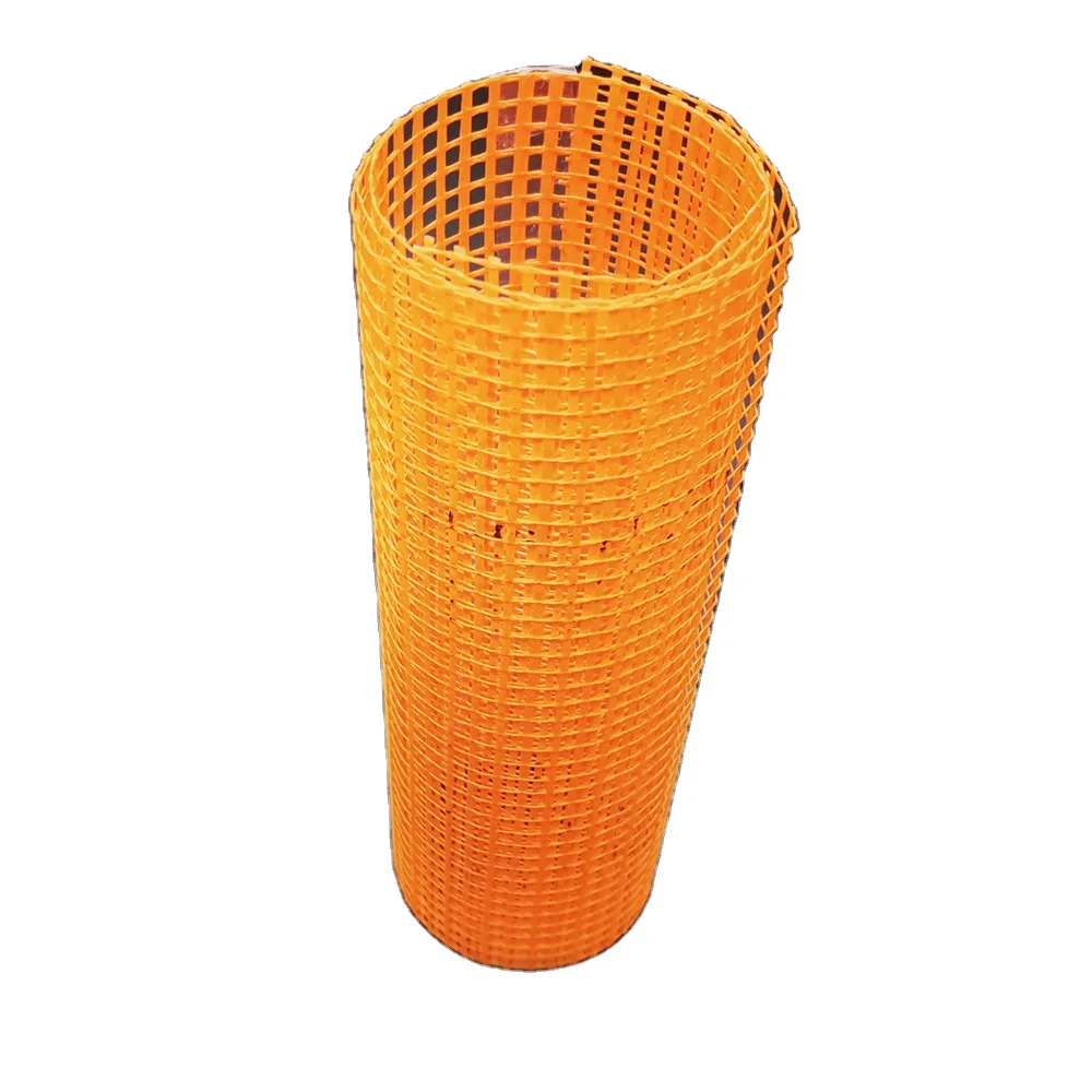 New Arrivals Acid Resistant Orange Color 5-200m Width 5x5Mesh Wholesale Fiberglass Mesh