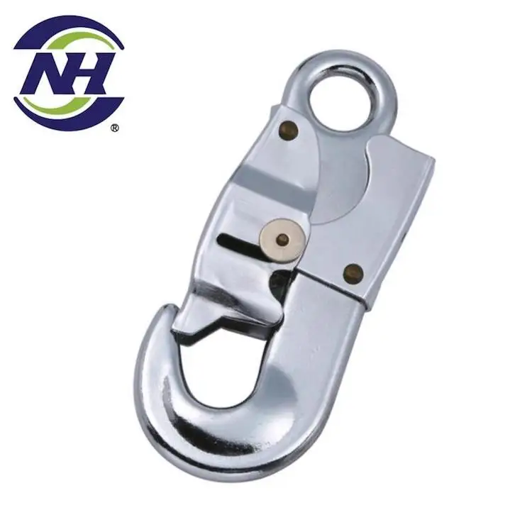 Swivel eye stainless steel safety snap hook