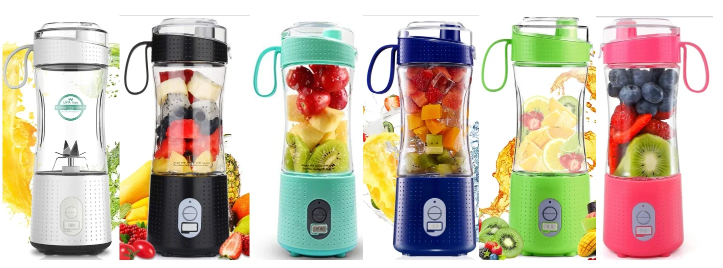 150W 7.4V 380ml Usb Mixer Electric Juicer Machine Smoothie Blender Mini Personal Blender Cup Juice Portable Blender