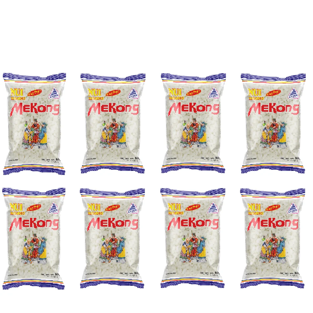 Healthy Rice flour cassava Low Salt Low Sodium Short Macaroni  White Color made in Vietnam Manufacturer Macaroni Rice Pasta