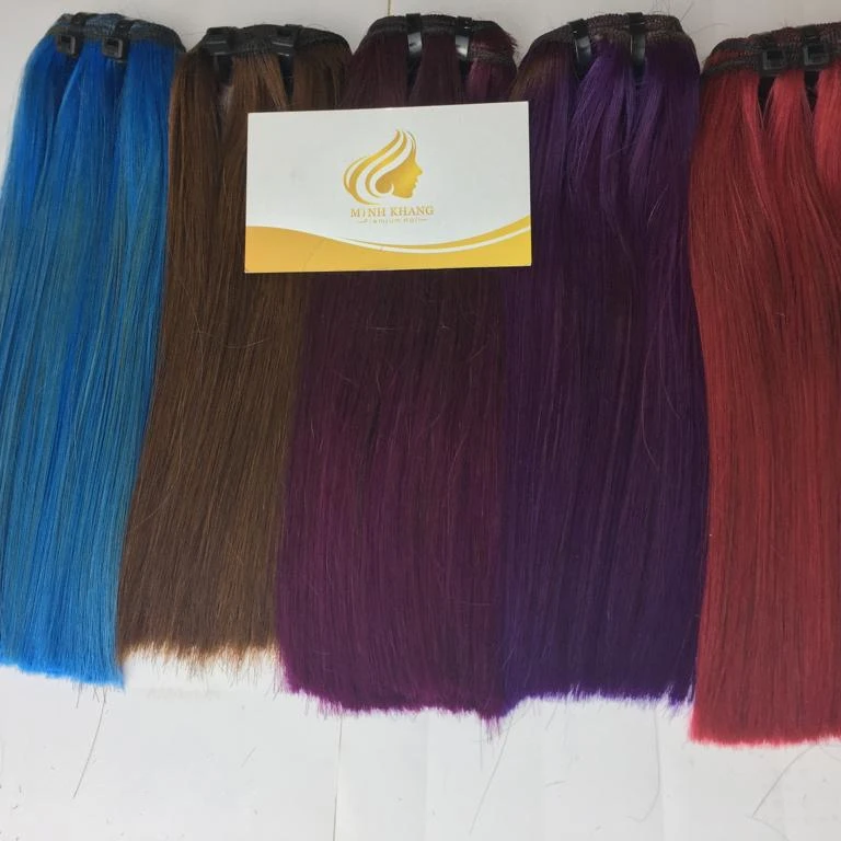 Супер двойное нанесение, пакет высококачественных вьетнамских поставщиков, волосы для отбеливания очень хорошо, пробный заказ 300 г, оптовая цена