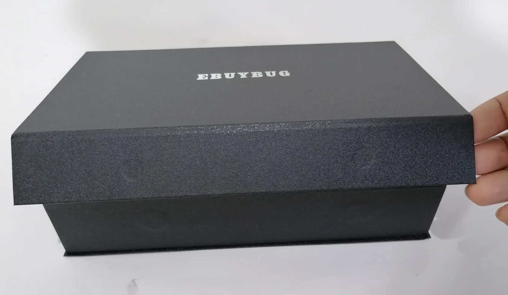 OEM Cutom LOGO Black Colour Magnet Lock Gift Box