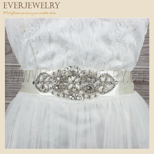 Custom Crystal Stone Wedding Dress Belt High Quality Studded Strap Sash Bridal Belt Wedding Dress