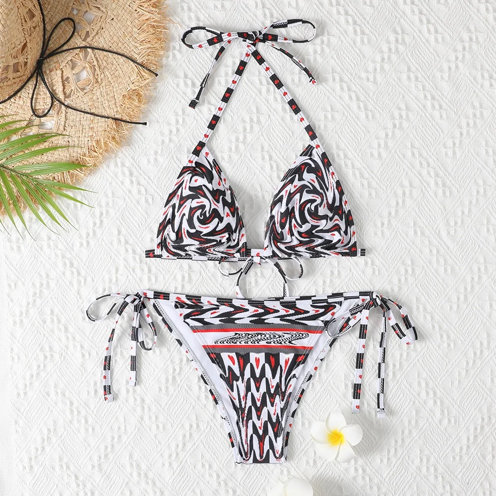 2022 Women Designer Luxury Swimming Suit Sexy Girls bikinis Famous Brands Print Bikini Bathing Suit Designer Swimwear