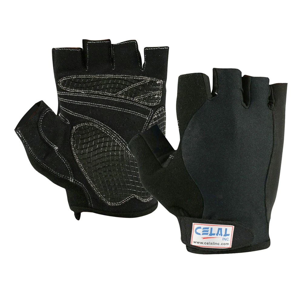Fitness Weightlifting Gym Training Workout Gloves Palm Protector Half Fingers Cycling Weightlifting Training Gym Gloves