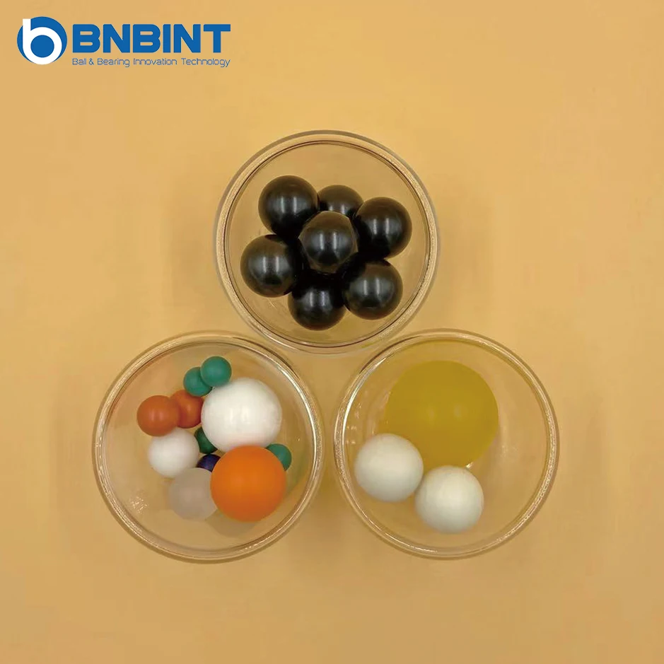 
Plastic ball PI PE PP PTFE PVC 