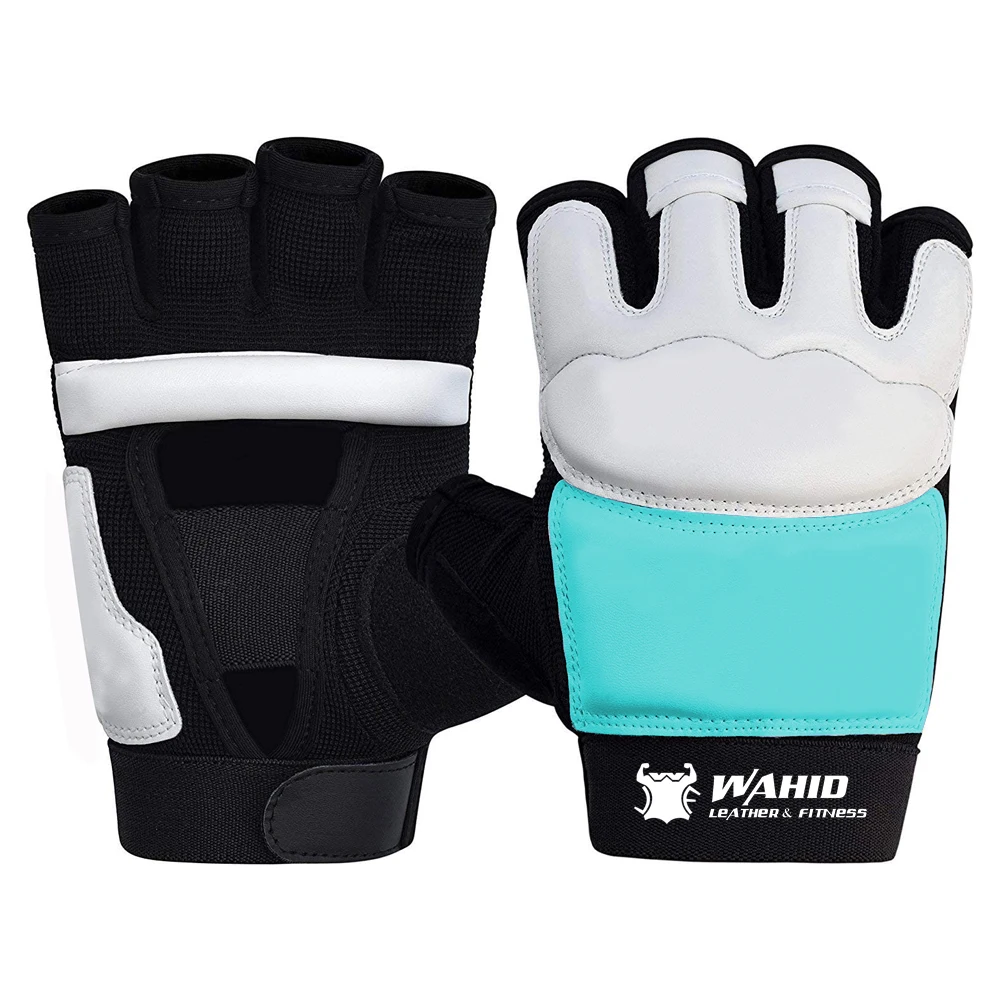 Custom Fit Design Adjustable Velcro & OEM Service Punch Bag Taekwondo Gloves for Sparring Martial Arts Boxing Training