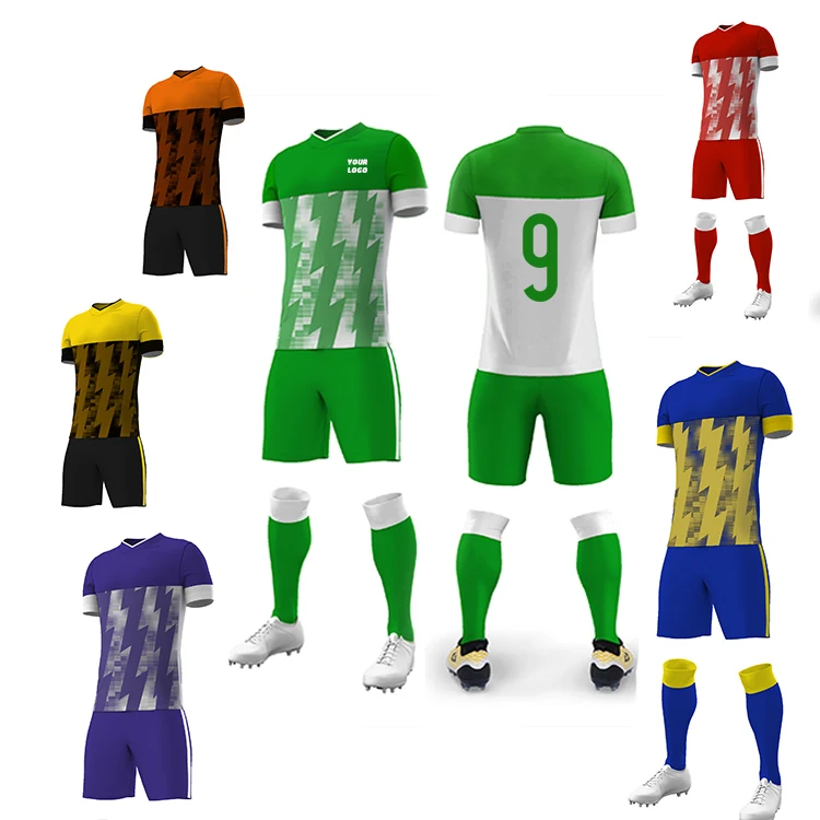 Новейший дизайн, спортивная одежда для футбола, костюм, Мужская молодежная футбольная рубашка, Детская футбольная майка, игровой мяч, костюм на заказ