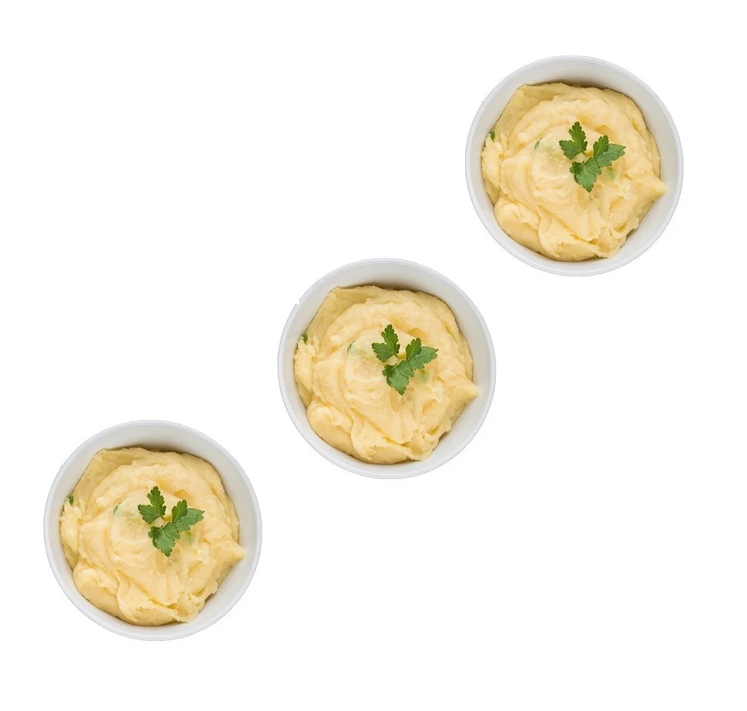 Processing Type Steamed Freezing Process BQF Weight 5 kg Organic Frozen Steamed Potato Mash