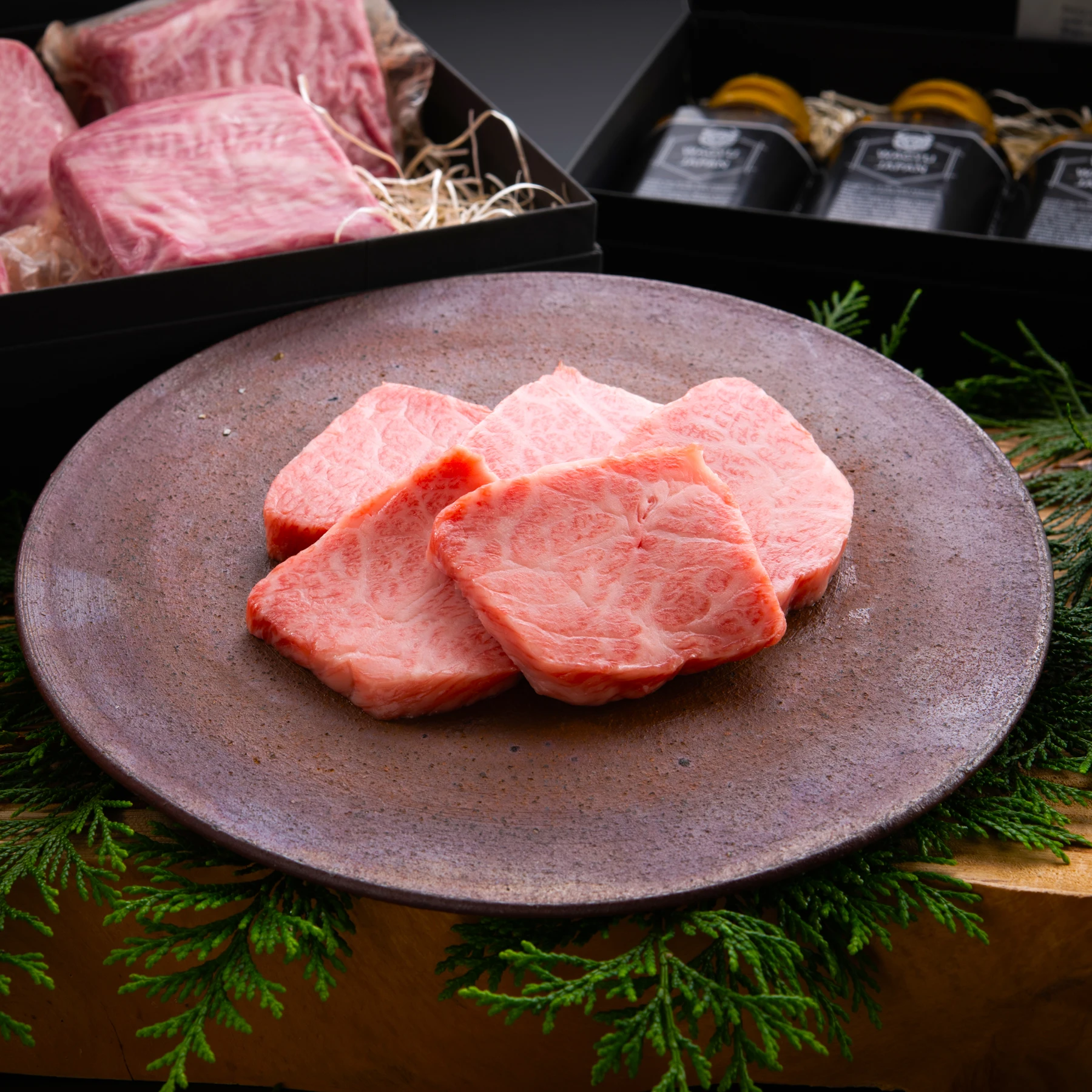 FROZEN Omi beef wagyu full set steak Meat Beef