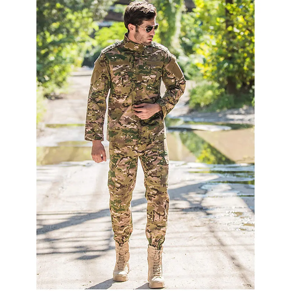 Army Military Uniform tactical fabric khaki military clothing camouflage army officer uniforms men women for sale