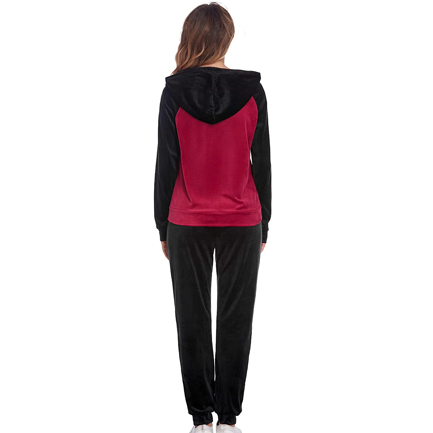 summer tracksuit for women velour custom  Track suit sports wear training & jogging wear ladies velvet tracks