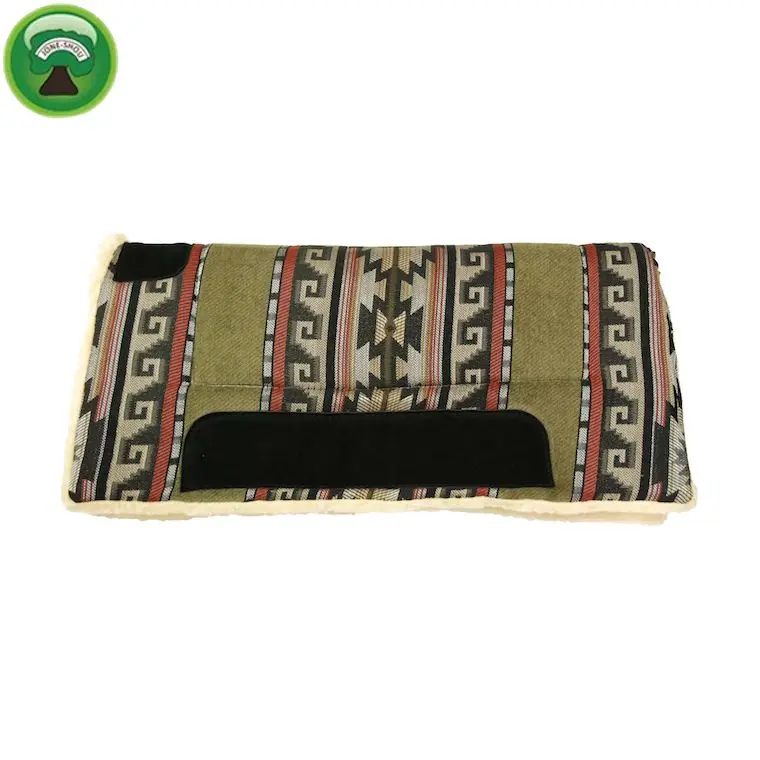 Набор цветочных желтых флисовых подставок для верховой езды