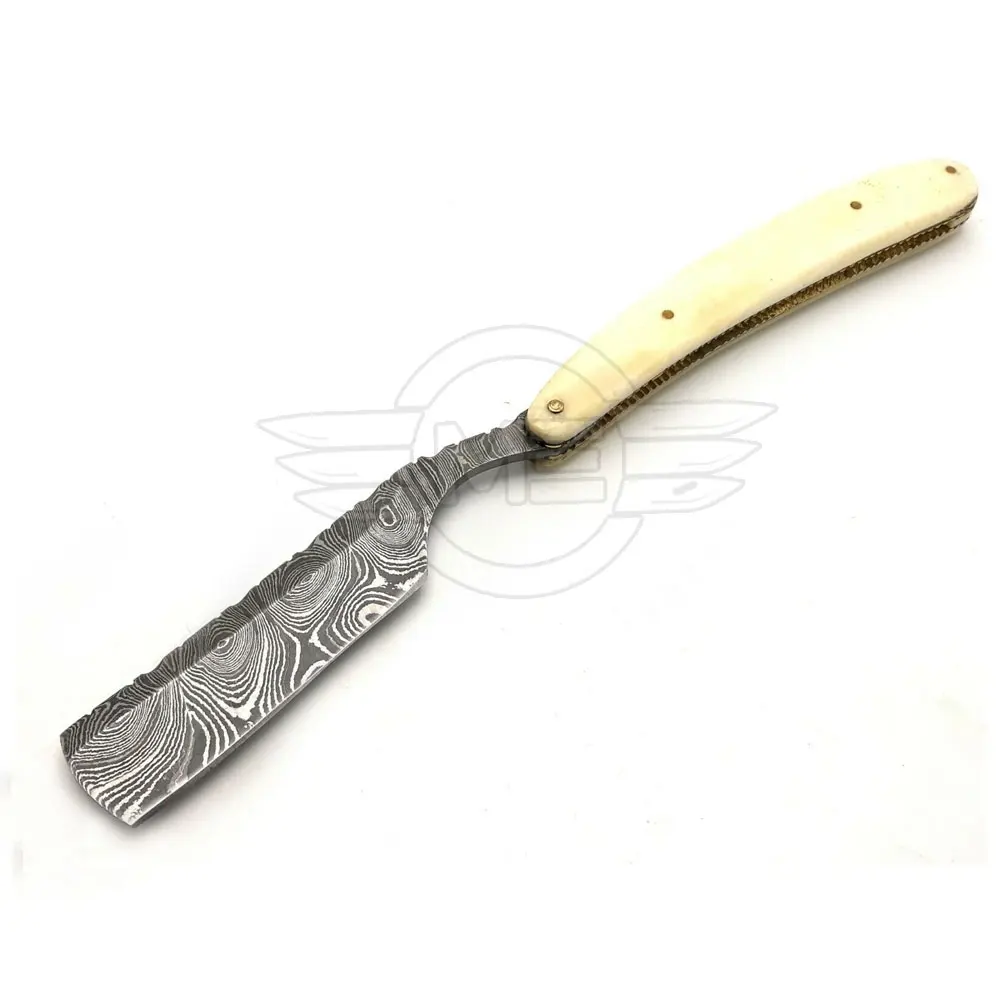 
Straight Razor with Wooden Handle Shaving Razor for Beard Grooming Straight Folding Razors 