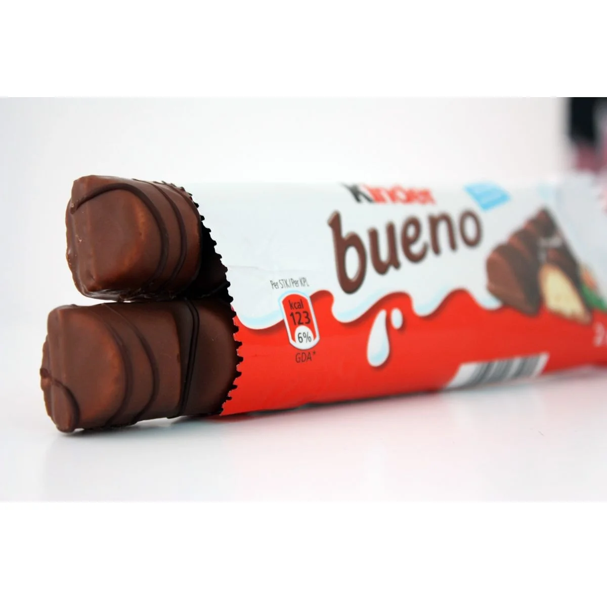 
Solid Biscuit Stick of Dark Milk Chocolate Manufacturing in Red White Pack with Crispy Wafer Hazelnut Filling 