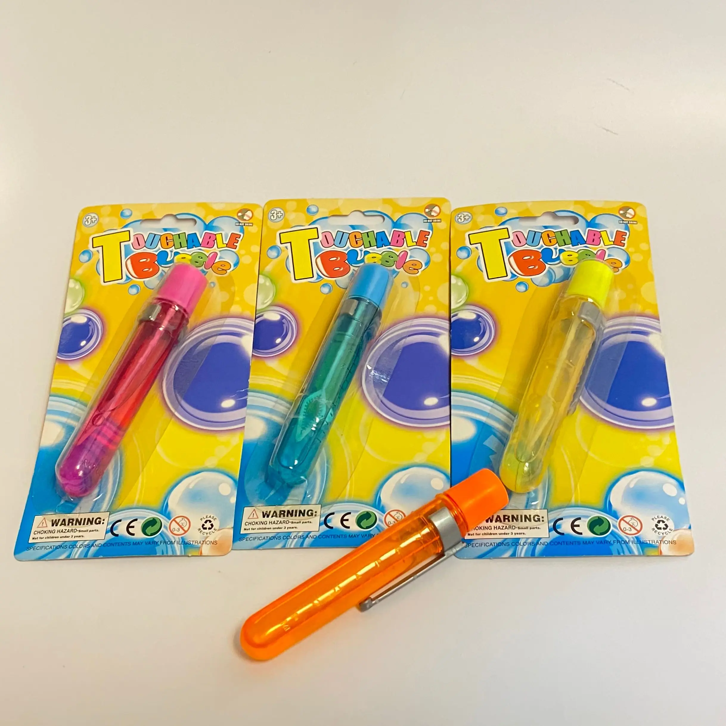 magic pen shaped touchable bubbles soap bubbles for kids