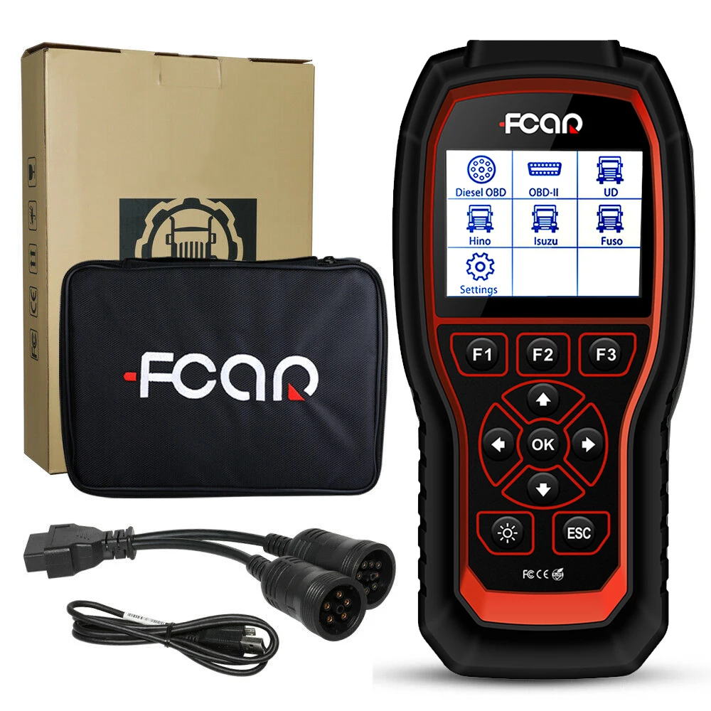 FCAR HDS 300 Универсальный Автомобильный диагностический сканер считыватель кодов для автомобилей и грузовиков полная система Диагностики Бесплатное обновление